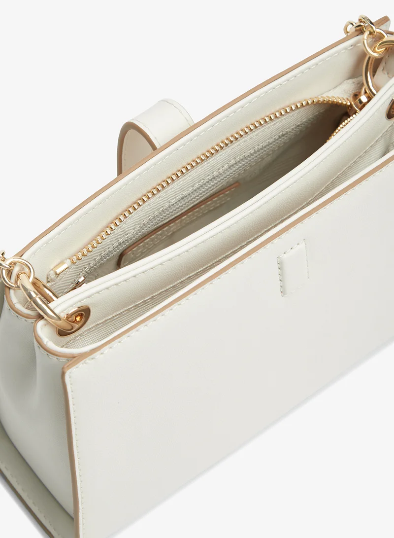 TOMMY HILFIGER  Monogram Chain Strap Crossover Bag for Women | Best Price UAE